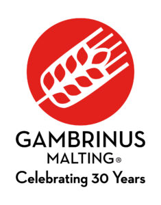 Gambrinus Logo Celebrating 30 Years