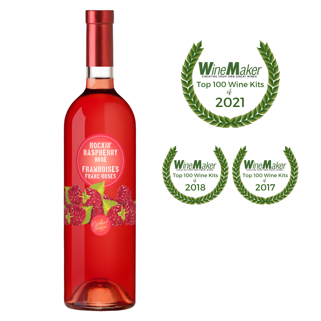 Picture of Orchard Breezin’ Rockin’ Raspberry Rosé (case of 2)