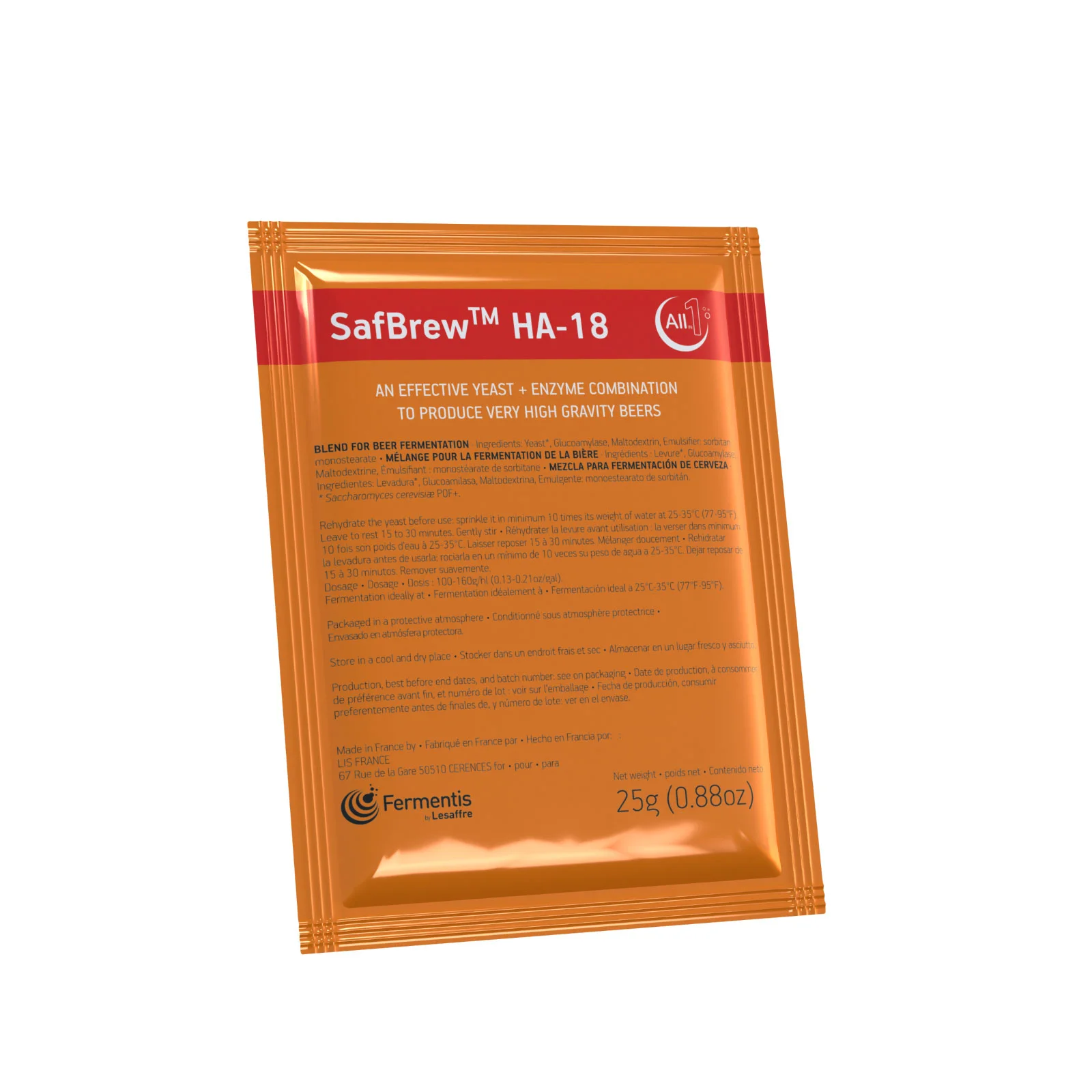 Picture of Fermentis SafBrew™ HA-18 – 25 g