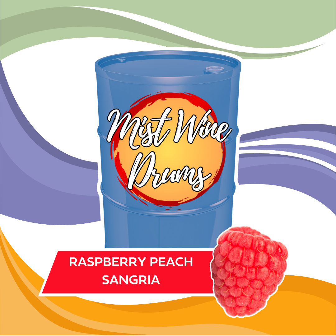 Picture of Raspberry Peach Sangria – Mist Wine Drum – 200L