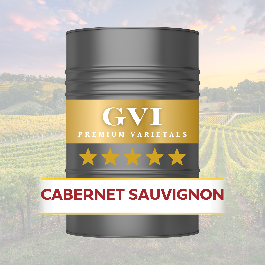 Picture of Cabernet Sauvignon – CA – GVI Premium Varietal Designated Wine Base Drum – 200L