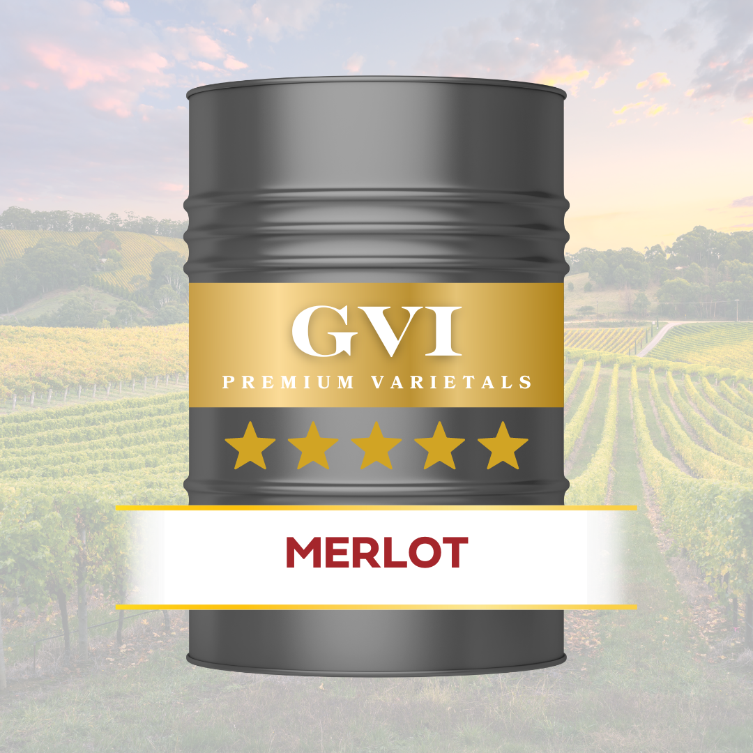 Picture of Merlot – CA – GVI Premium Varietal Designated Wine Base Drum – 200L