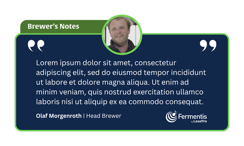 Brewer's Quote - Olaf Morgenroth