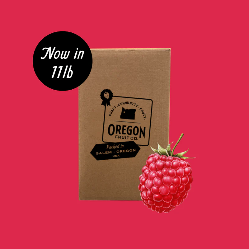 Picture of Oregon Fruit Raspberry Puree – 11 lb